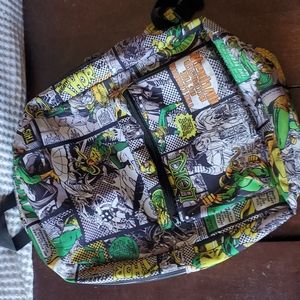 Superhero comic backpack